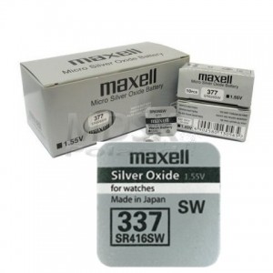 Bateria srebrowa SR416SW do mikrosłuchawek