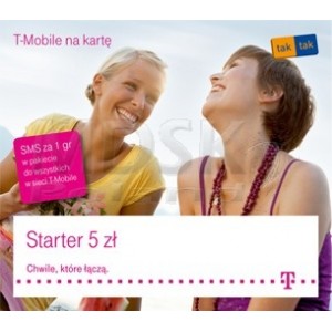 Zestaw startowy T-mobile 5 PLN