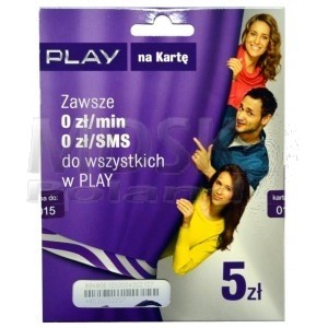 Zestaw startowy Play 5 PLN