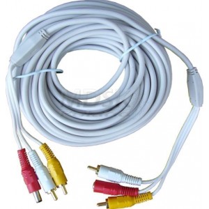 Gotowy przew&oacute;d audio, wideo i zasilanie (25m)